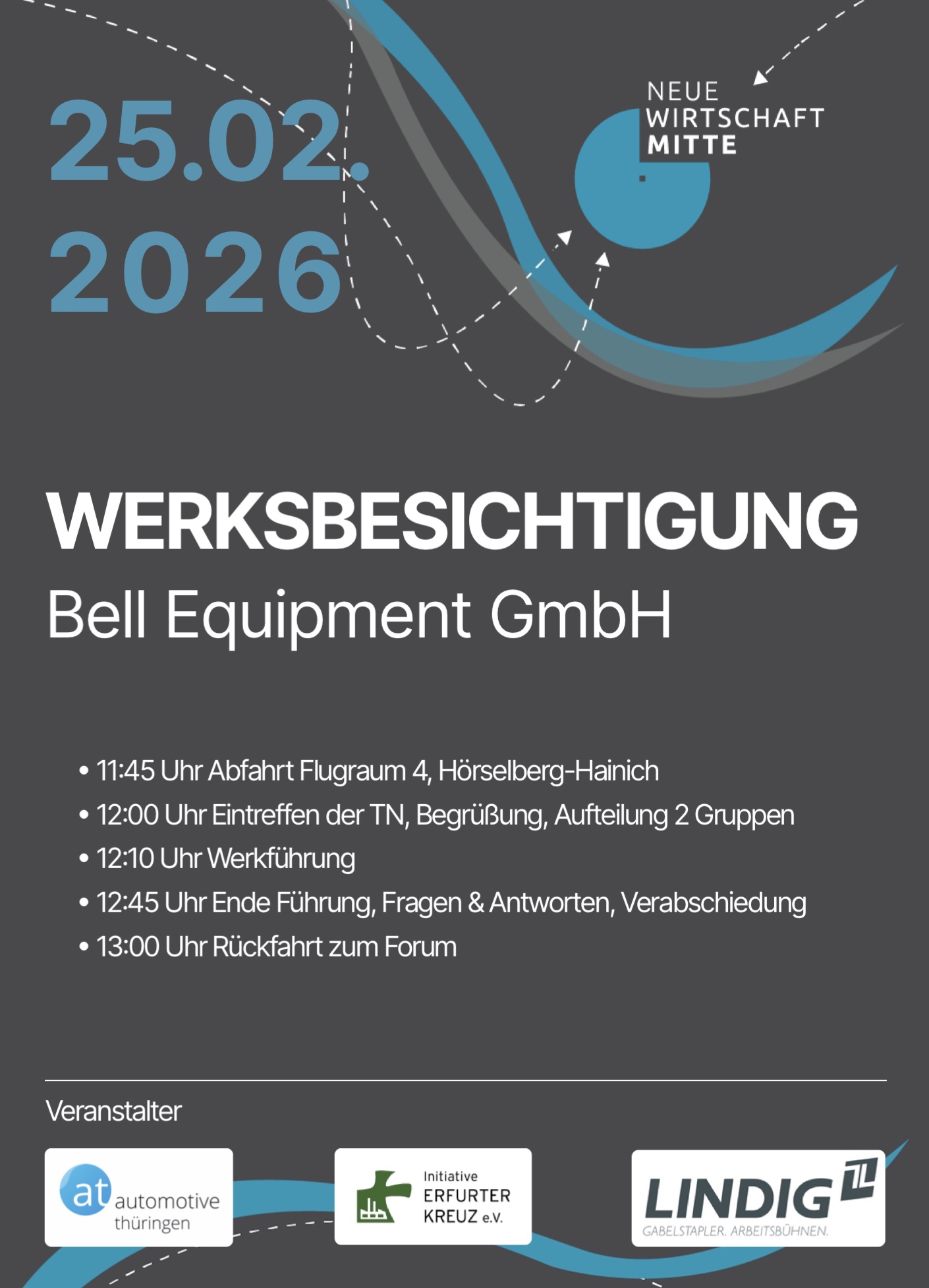 Werksbesichtigung Bell Equipment GmbH